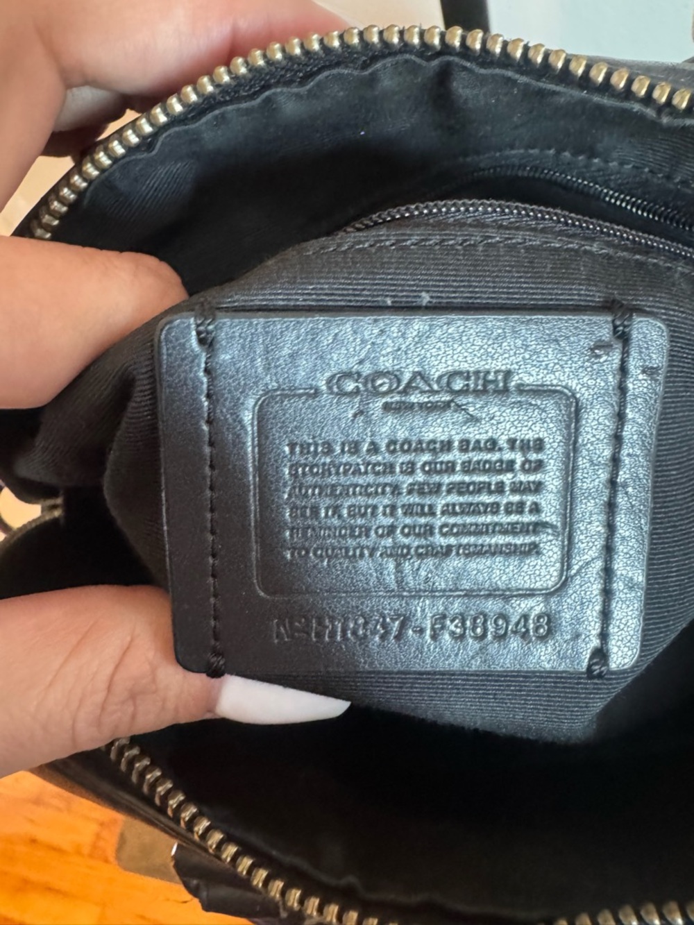 Coach Rowan Satchel in Buffalo Plaid (Gingham) Print. - Picture 12 of 14